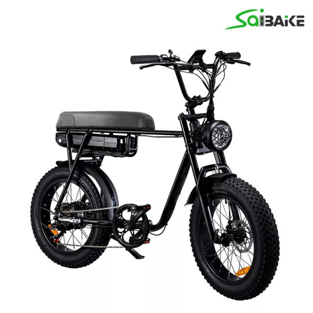 UK Stock FXH006 Electric Bicycle Fat Wheels Off Road Riding eBike 1000W Motor 48V 17.5Ah Removeable Battery