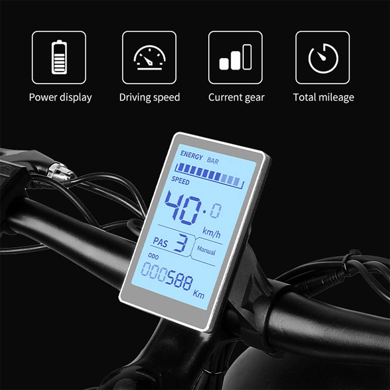 X16 Fat Tire Motorcycle Motoped Bicycle Mountain Electric Dirt Bike