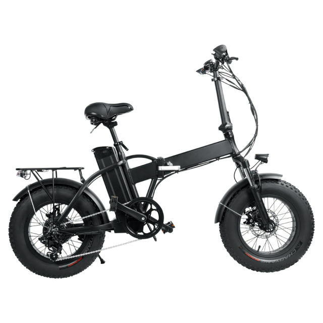 SK06 16 Inch Folding E-bike Snow Beach City Cruiser Electric Bicycle with 10Ah Lithium Battery Bikes 36V 250W Motor