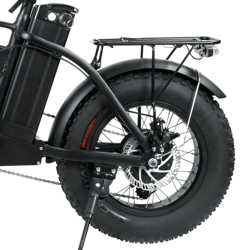 SK06 16 Inch Folding E-bike Snow Beach City Cruiser Electric Bicycle with 10Ah Lithium Battery Bikes 36V 250W Motor