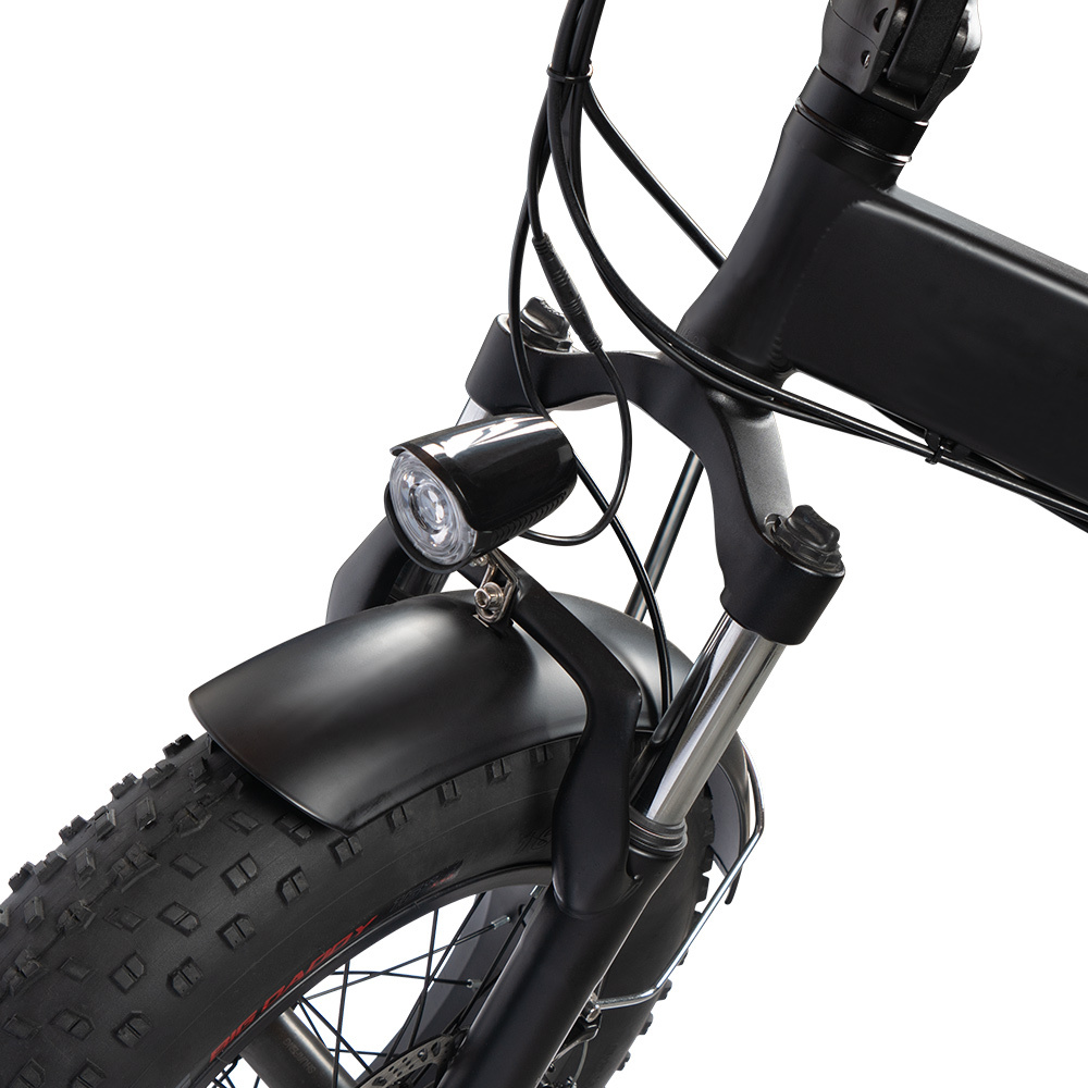 SK06 16 Inch Folding E-bike Snow Beach City Cruiser Electric Bicycle with 10Ah Lithium Battery Bikes 36V 250W Motor