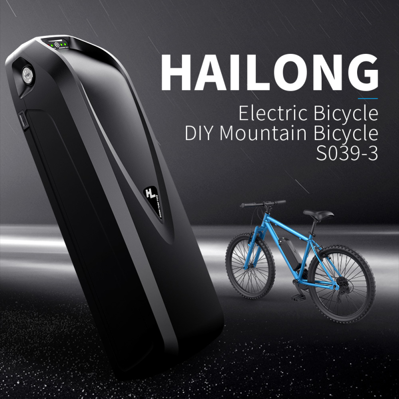 UK Stock Hailong-3 Electric Bike Battery 48V 13Ah 15Ah 17Ah Lithium Cell 18650 eBike Battery For 0-1000w Motor  for Ouxi Saibaike V8