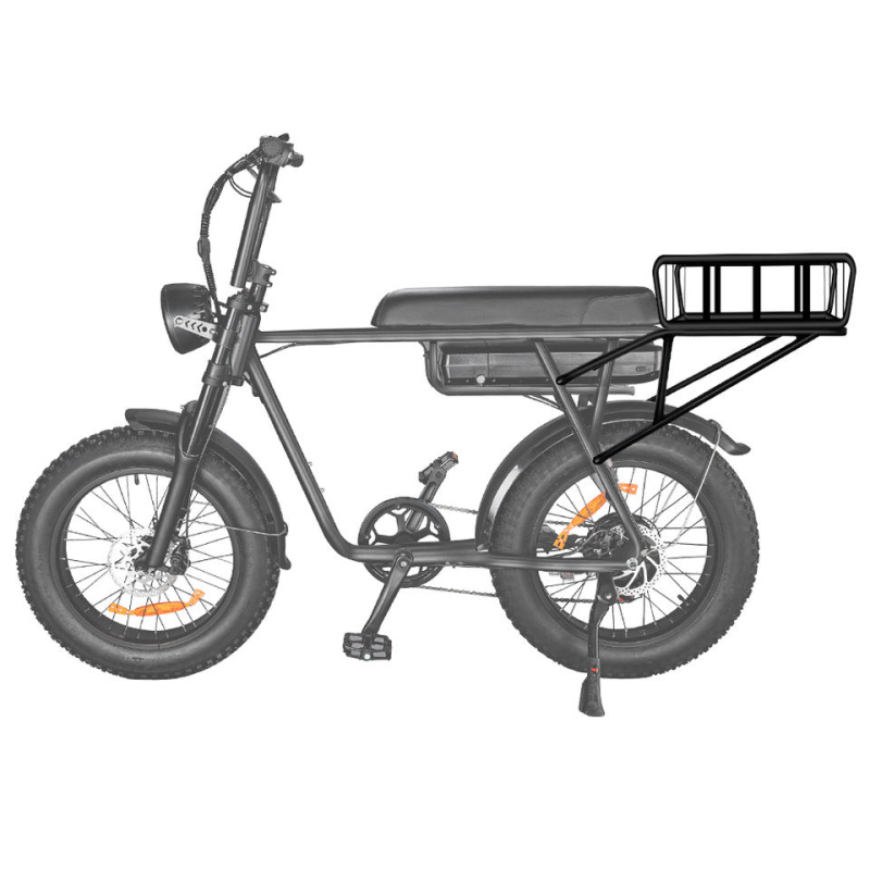 Hight Quality Rear Basket of FXH-006 Fat Tire Ebike for  Cargo Pizza Delivery