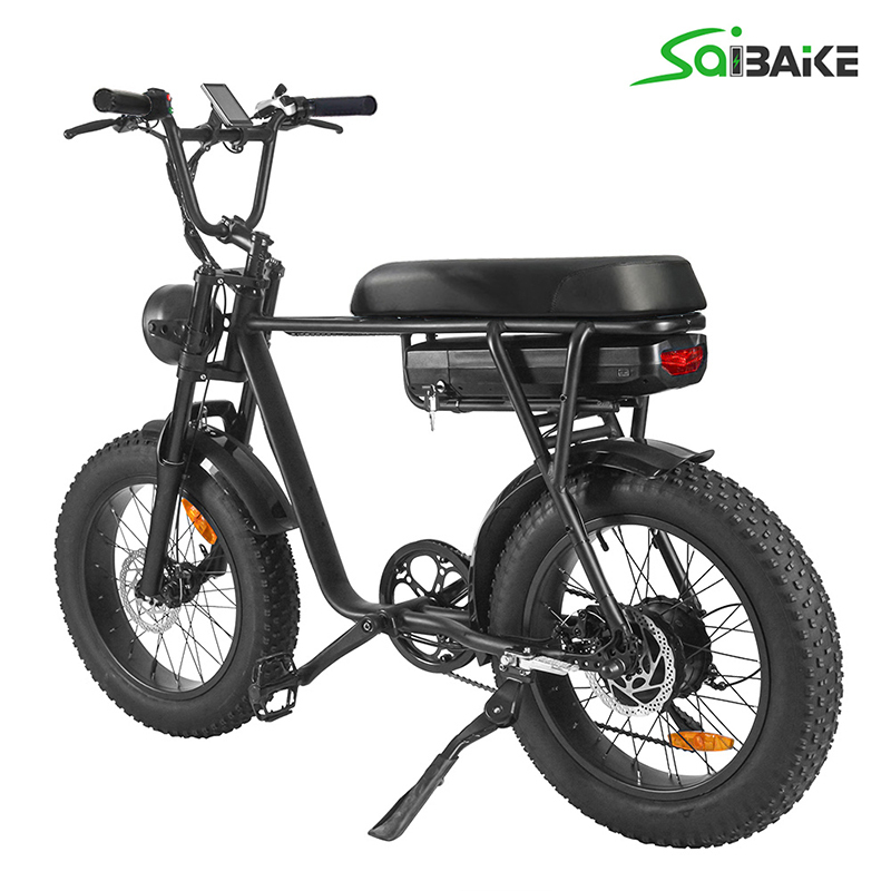 USA Stock FXH006 Super Power eBike Fat Tire Electric Bike 1000w Rear Hub Motor Mountain Bicycle with New LCD