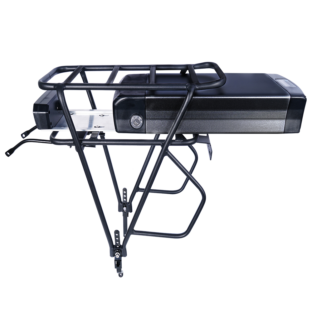 【USA Stock】U010-1 52V 72V 20AH 25AH 28.8AH 21700 cells Large capacity Rear Rack Ebike battery for 1000W 1500W 3000W motor