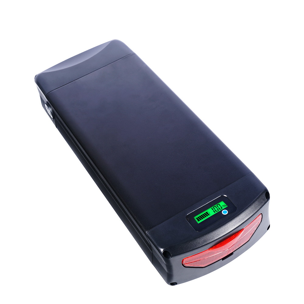 【USA Stock】U010-1 52V 72V 20AH 25AH 28.8AH 21700 cells Large capacity Rear Rack Ebike battery for 1000W 1500W 3000W motor