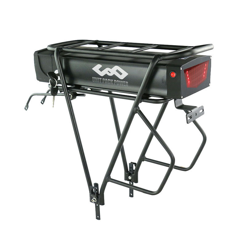 【USA Stock】S045 48V 52V 20AH 22.4AH 18650 Lithium battery pack Electric Bike Rear Rack Battery replacement for 500W 750W 1000W 1500W Motor