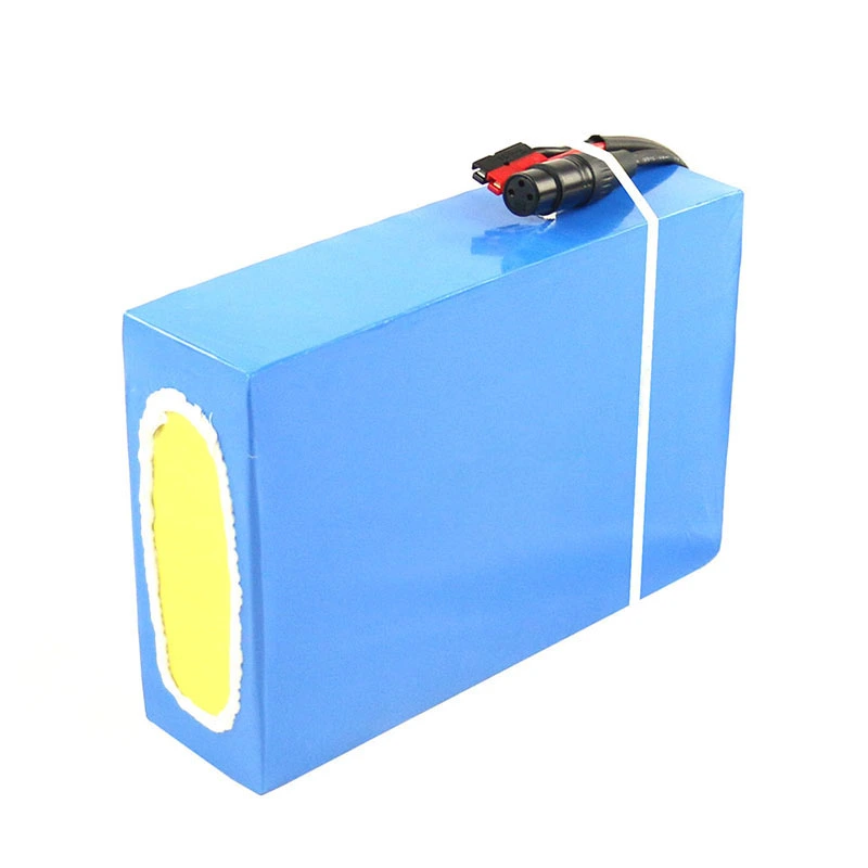 【USA Stock】D034 36V 48V 52V 60V 72V PVC Waterproof Rectangular battery Heat shrink Lithium-Ion Battery Pack for Electric Bicycle/Scooter/Tricycle/Equipment