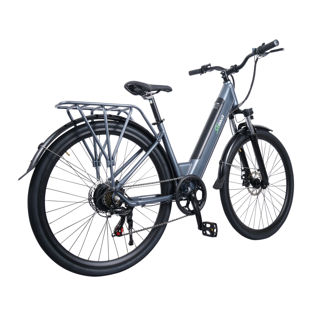 Saibike C71 Electric City Bike 250w Motor Aluminum Alloy City E-Bike 36V 7.8ah Lithium Battery Electric City Bicycle for Adults