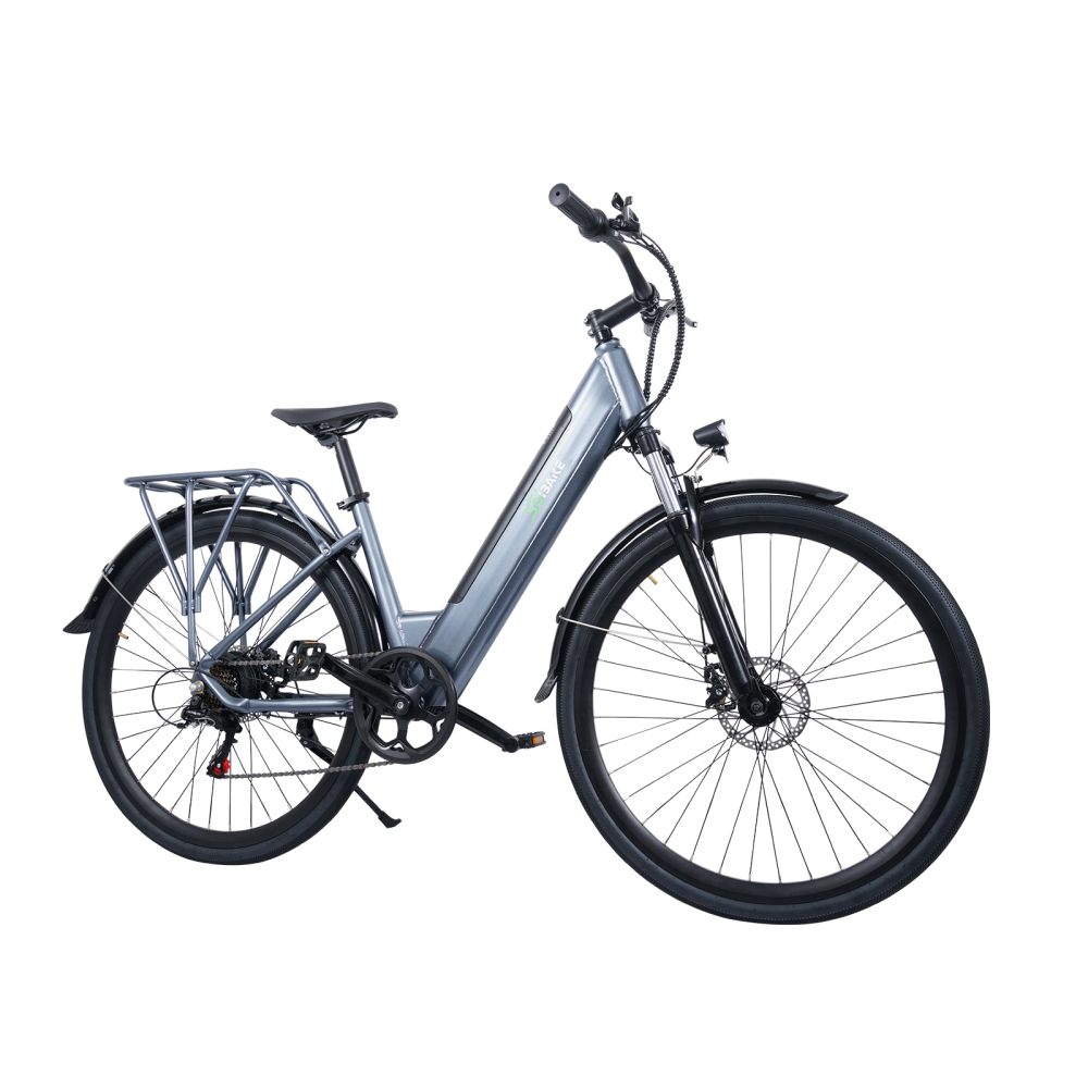 Saibike C71 Electric City Bike 250w Motor Aluminum Alloy City E-Bike 36V 7.8ah Lithium Battery Electric City Bicycle for Adults