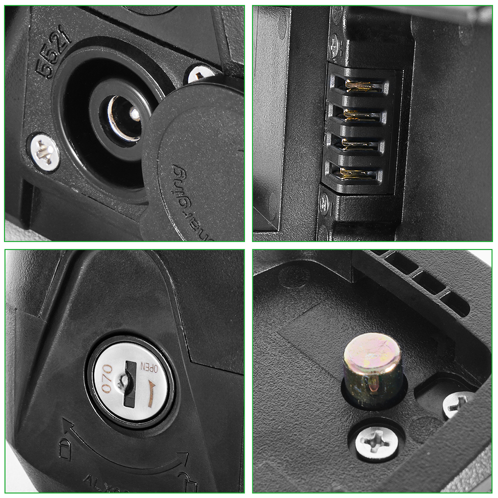 V8 EBike Battery A010 48V 20.8AH BMS50A 21700 LG 5200mAh Cells EBike Battery For 500W 750W 1000W 1500W Motor for EBike Battery Replacement