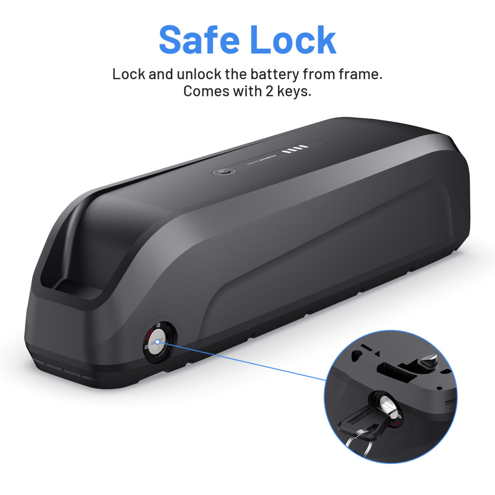 Ebike Battery S220 36V 48V 15.6Ah 20.8AH BMS30A LG5000 Cells 6 Pin Ebike Battery For 350W 500W 750W 1000W Motor 【EU Stock】