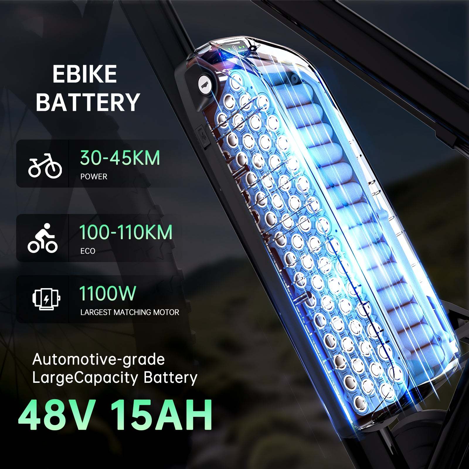 Hailong-3 48V 13AH 5 Pins Li-ion Ebike battery for 250W 350W 500W 750W 800W 1000W 1200W motor【USA Stock】