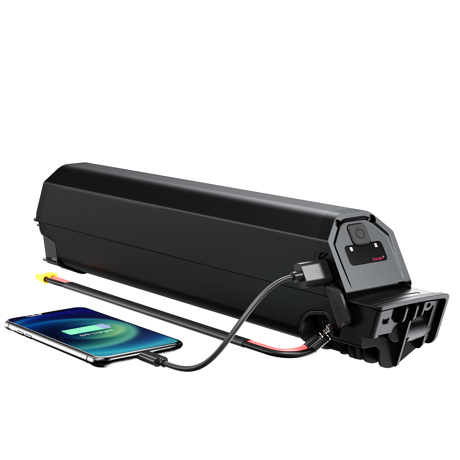 R009 48V 13AH Dorado Bicycle lithium battery 18650 2500mAh Cells for 0-1000w motor with 2A charger/EU stock
