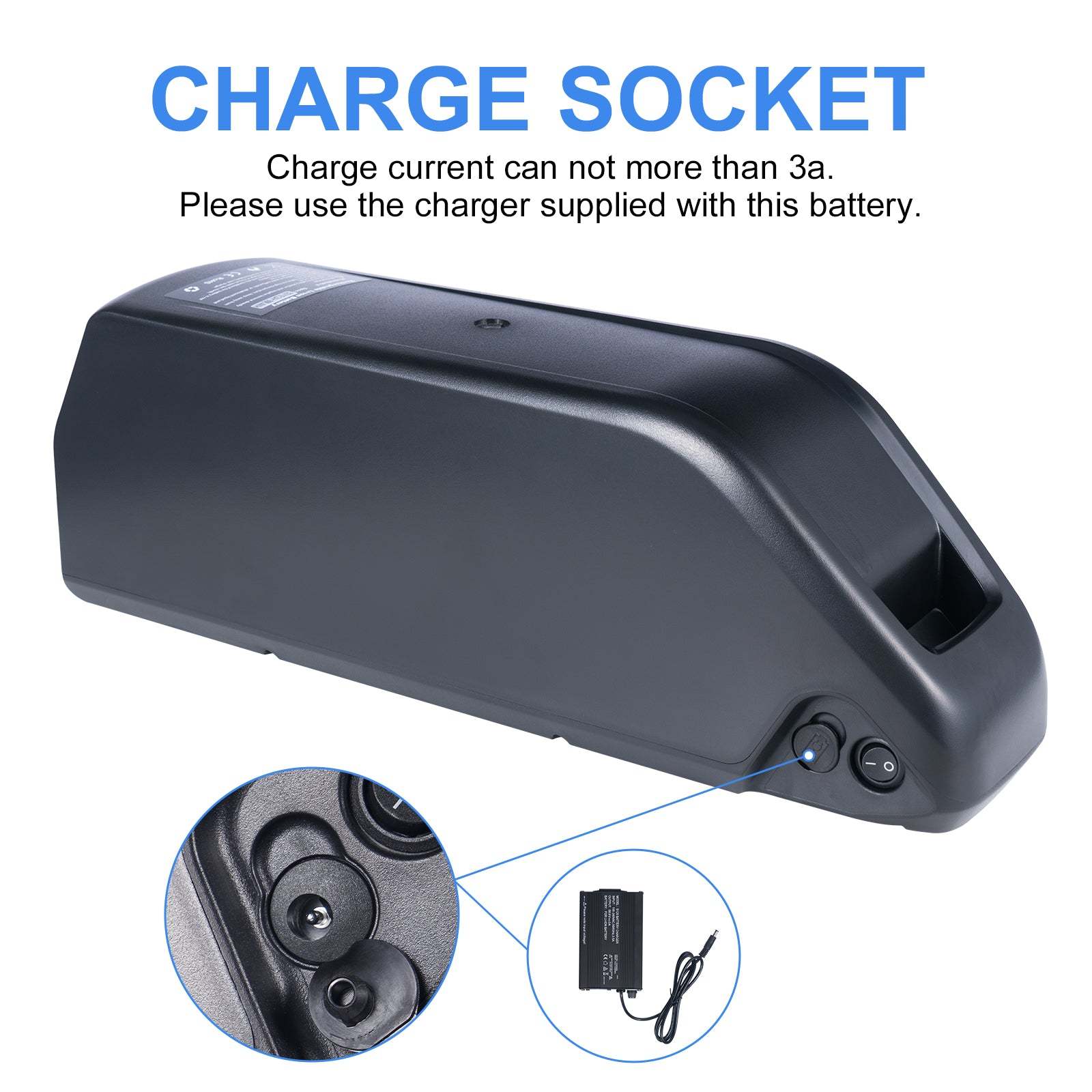 R049-8 52V 20Ah LG5000mah EBike Battery 21700 cells Polly DP-21700-5 Jumbo Shark Electric Bike Battery for 250W 350W 500W 750W 800W 1000W Watt motor【USA STOCK】