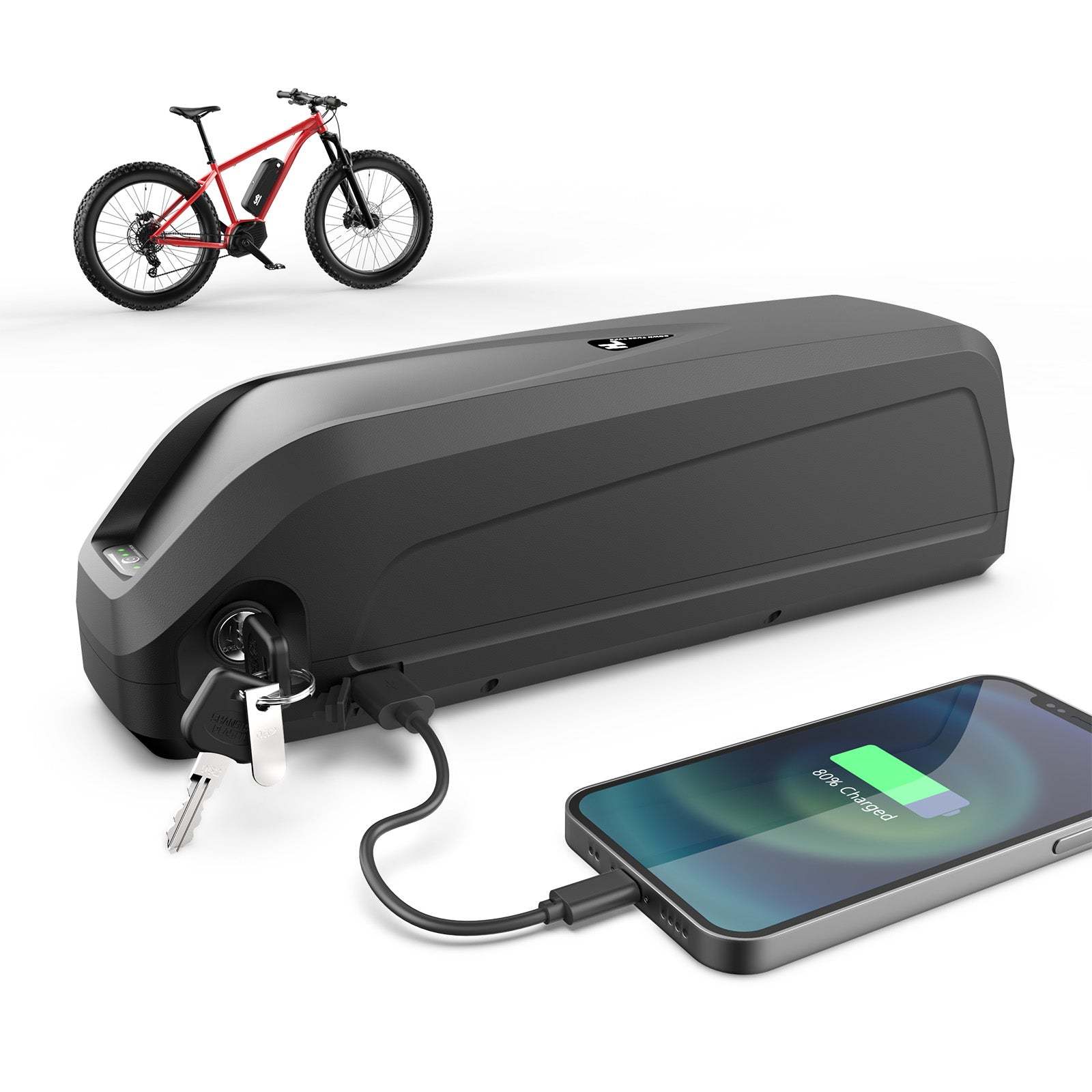 Hailong G80 48V 20AH LG5000mAh Cells Li-ion GPS EBike Battery With 3A Charger for 0-1500W motor/UK stock/Fast delivery/3-5working days arrive