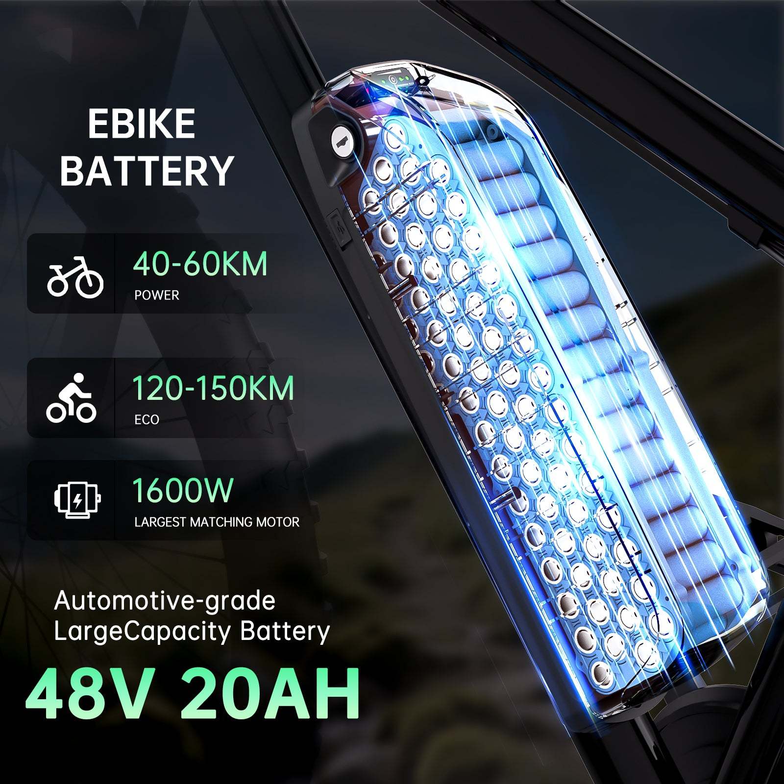 Hailong-3 48V 13AH 5 Pins Li-ion Ebike battery for 250W 350W 500W 750W 800W 1000W 1200W motor【USA Stock】