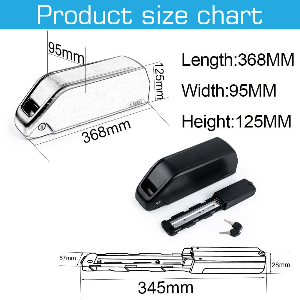 R049-4 48V 15Ah 20Ah Ebike battery pack 21700 LG 5200mAh cells Polly Jumbo Shark lithium ion  for 0-1500W motor with 3A charger【UK STOCK】