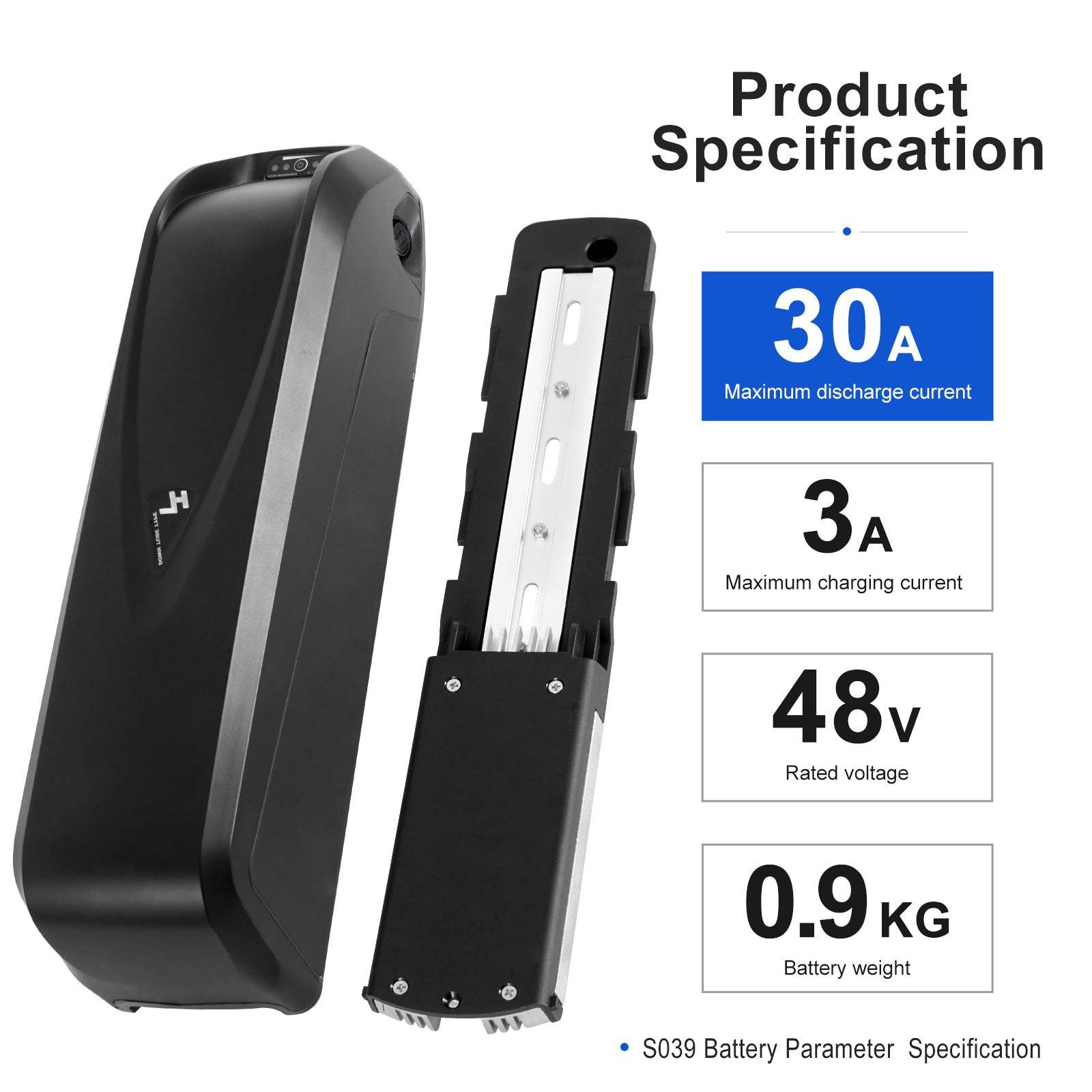 Hailong PRO 36V 48V 12Ah 15Ah 18650 3000mAh cells Electric bike Battery for 250W 350W 500W 1000W motor with 2A charger【Canada Stock】