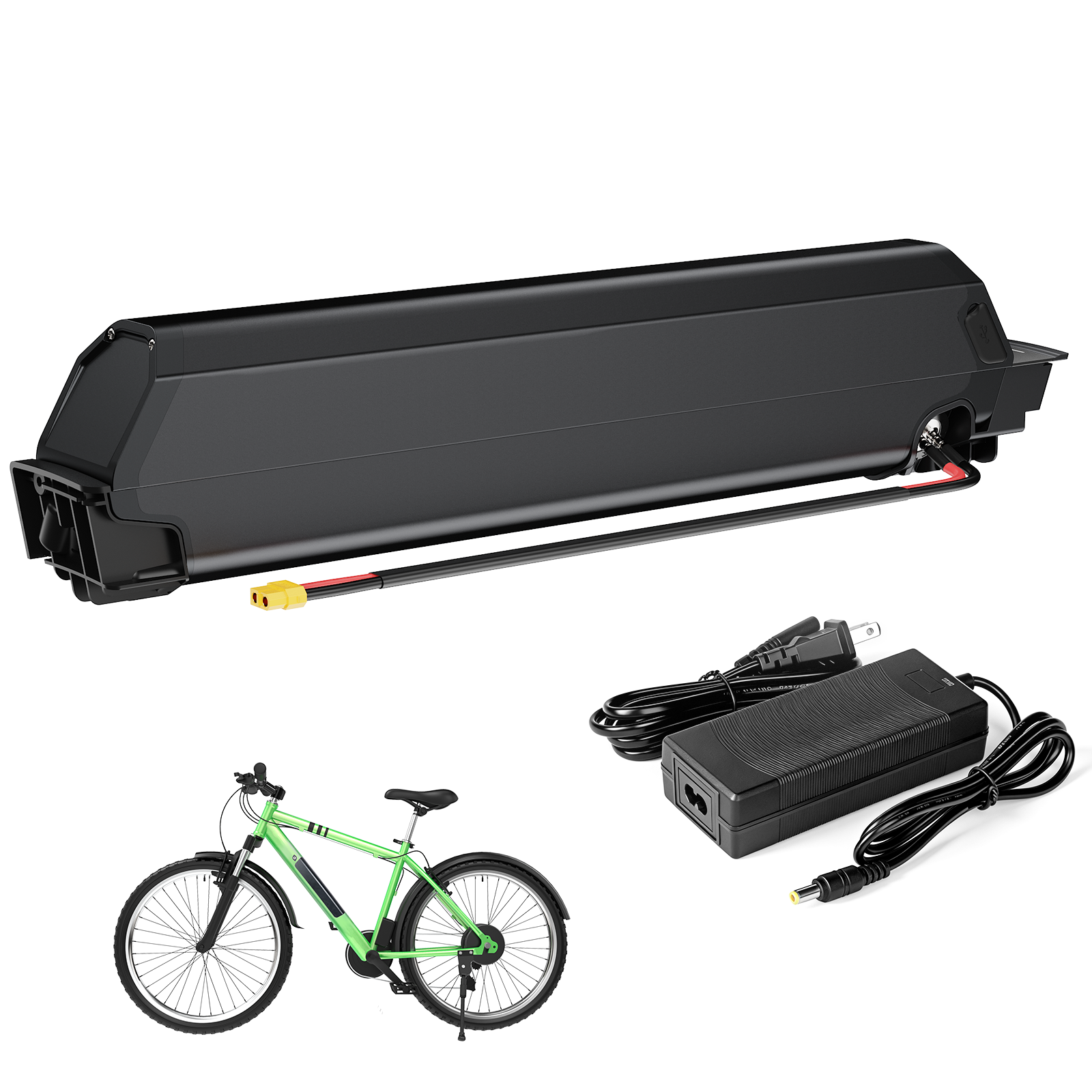R009 48V 13AH Dorado Bicycle lithium battery 18650 2500mAh Cells for 0-1000w motor with 2A charger/EU stock