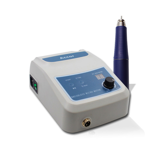 Micromotor de alta calidad de 50.000 RPM sin escobillas de dentista Equipo de laboratorio Pieza de mano con punta de turbina odontotecnico