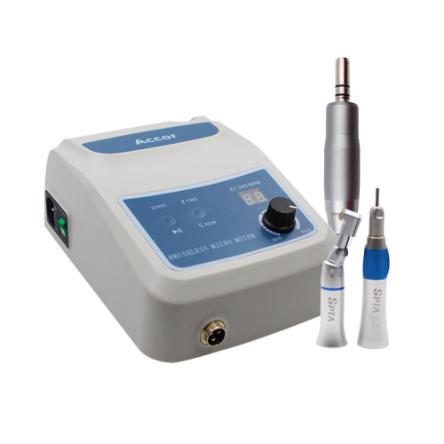 Micromotor de 50.000 RPM, sin escobillas, sin carbón, para laboratorio dental, punta de turbina, pieza de mano, contra ángulo y motor eléctrico de nariz recta