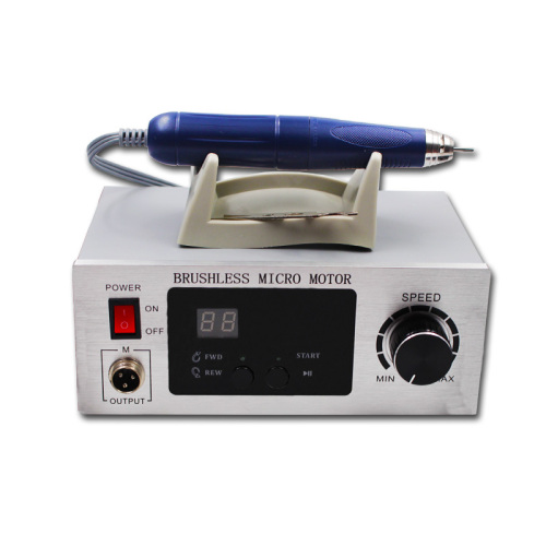 Equipo de micromotor de alta calidad de 70,000 RPM por pedal, sin carbón, sin escobillas, dentista, pulido de joyas, taladro de laboratorio