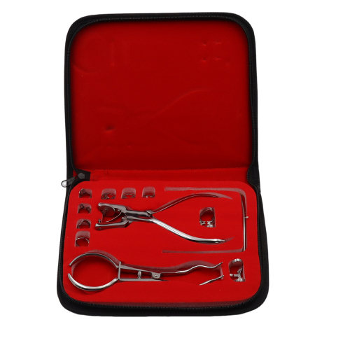 Juego de dique de goma dental