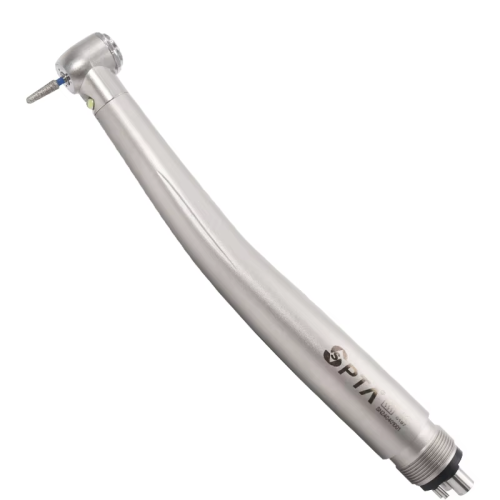 Pieza de mano con luz LED de fibra óptica de 4 o 2 orificios