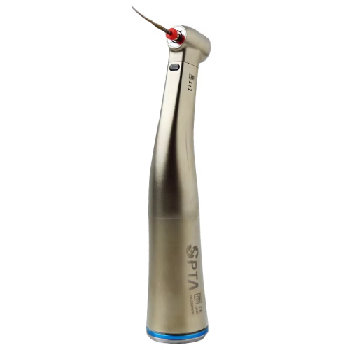Dental 1:1 Air Low Speed Turbine Inner Water Spray Contra-Angle Handpiece