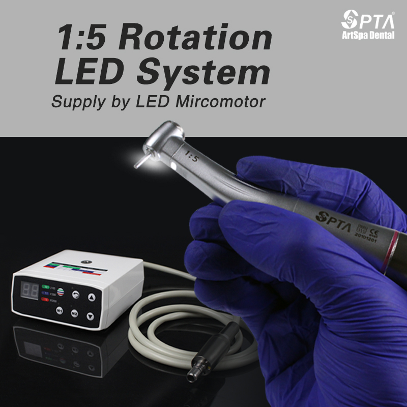 Artspadent LED Clinical Micromotor Vs Air Turbine Handpiece