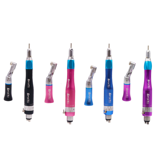 Pieza de mano dental de baja velocidad y colorida