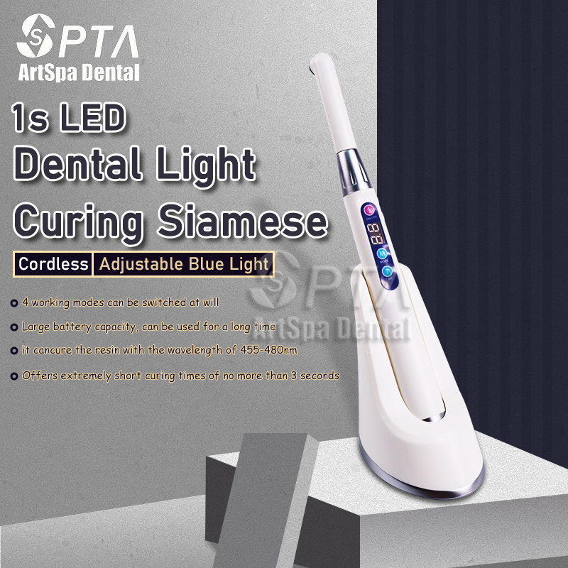 Curado rápido con luz dental LED de 1 segundo