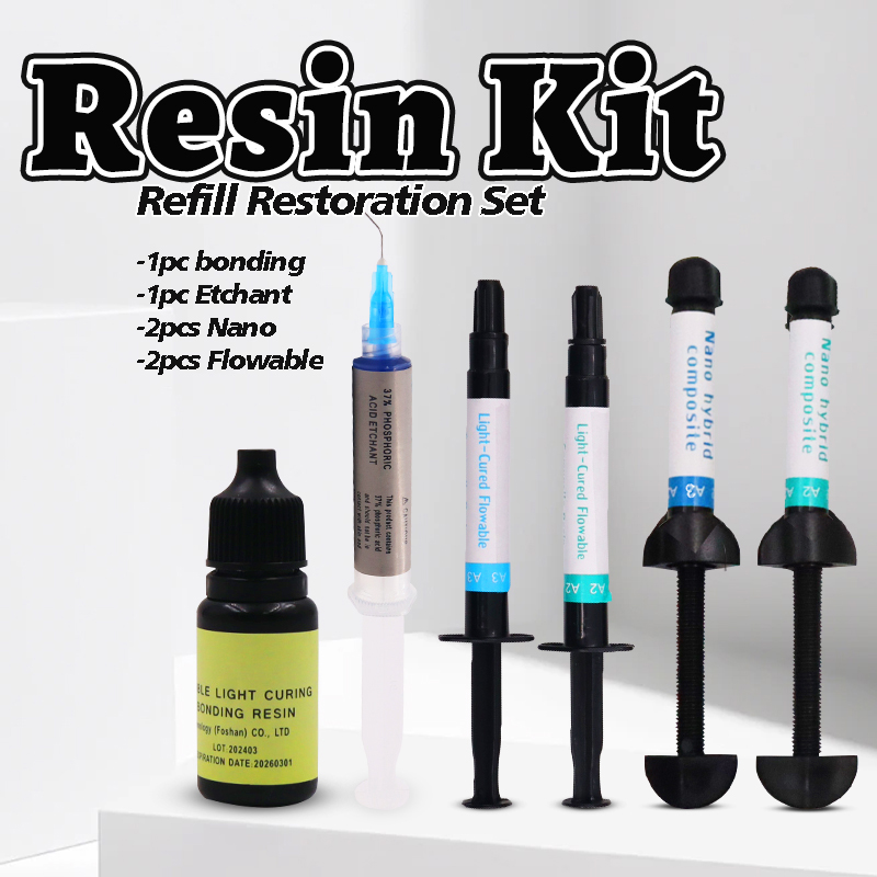 Descubra los beneficios de los kits de resina compuesta para odontología