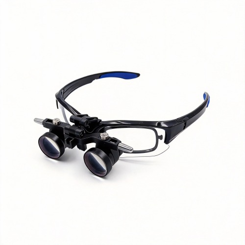 Ajuste de distancia de trabajo de lupas dentales con luz de alta calidad de 5W