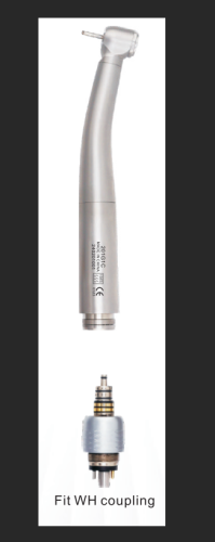 Pieza de mano de fibra óptica dental