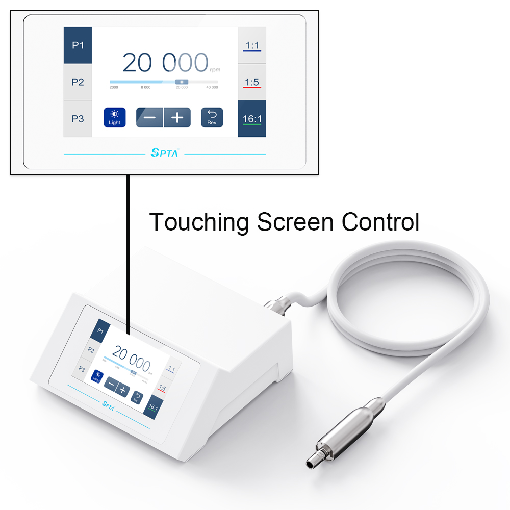 How Does the New Type Touch Screen Electric Micromotor Compare to Traditional Micromotors in Terms of Efficiency and Usability?