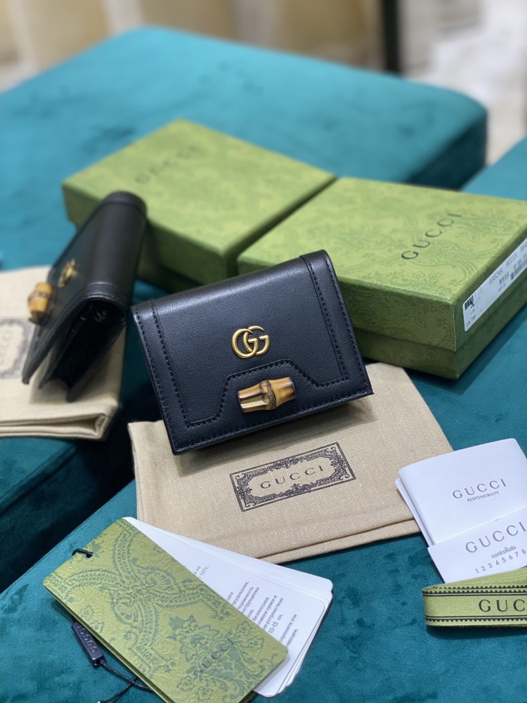 Gucci Bamboo card case,Boutique