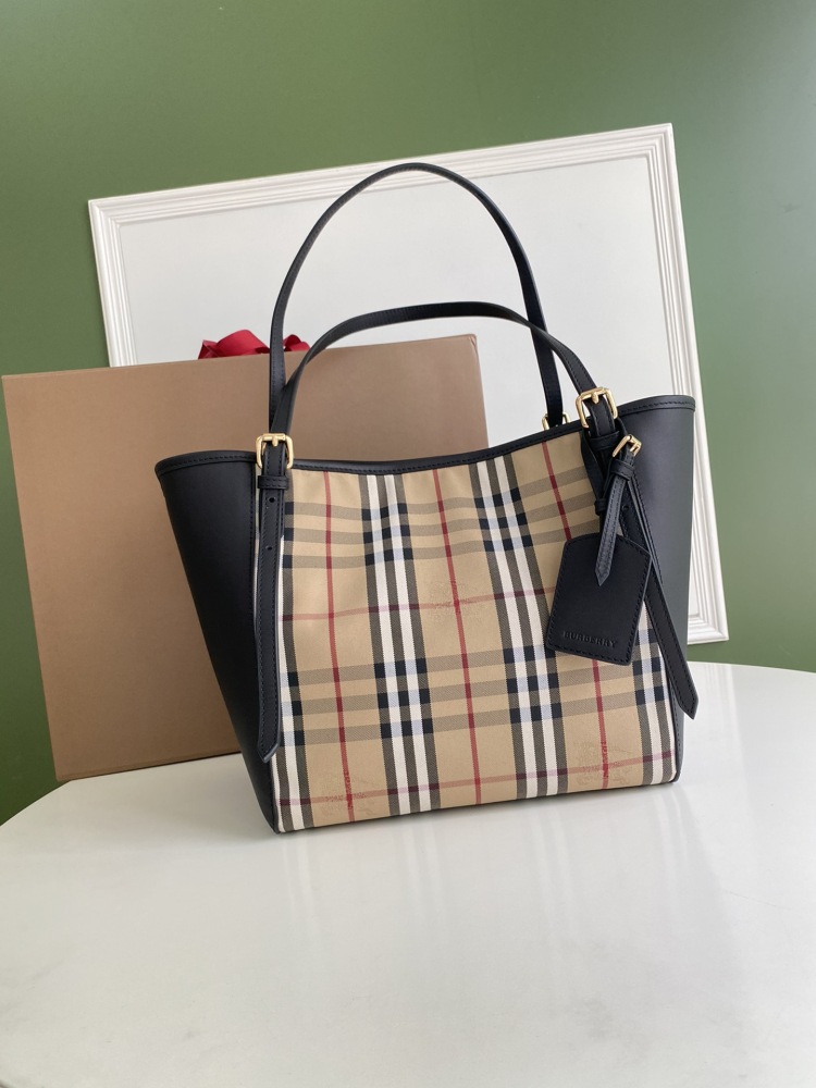 Burberry patchwork shopping bag boutique