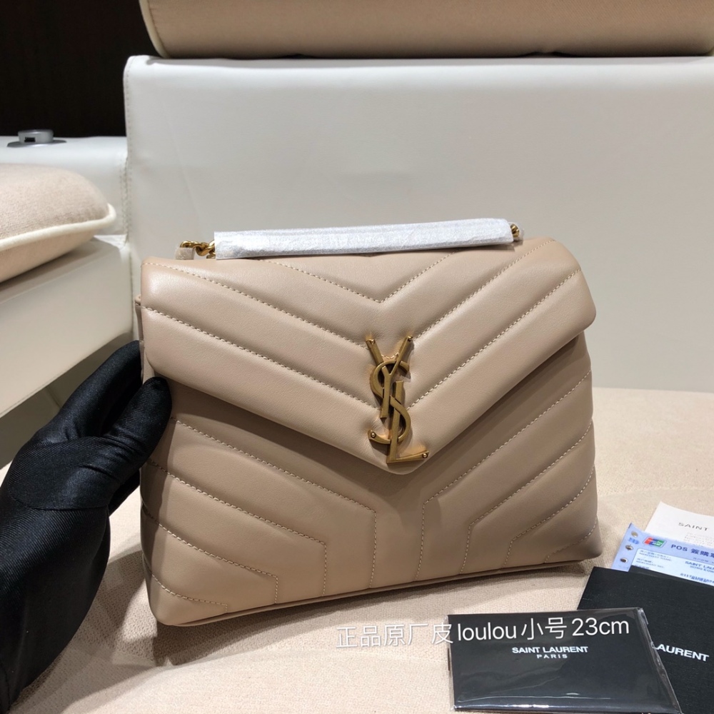 Saint Laurent loulou Y-shaped handbag boutique