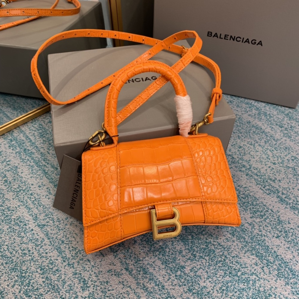 BALENCIAGA Crocodile hourglass bag boutique