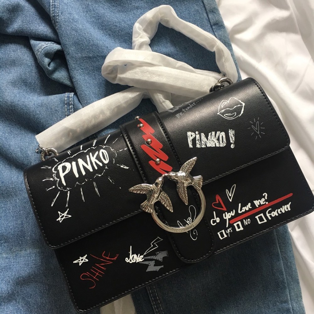 PINKO doodle swallow bag