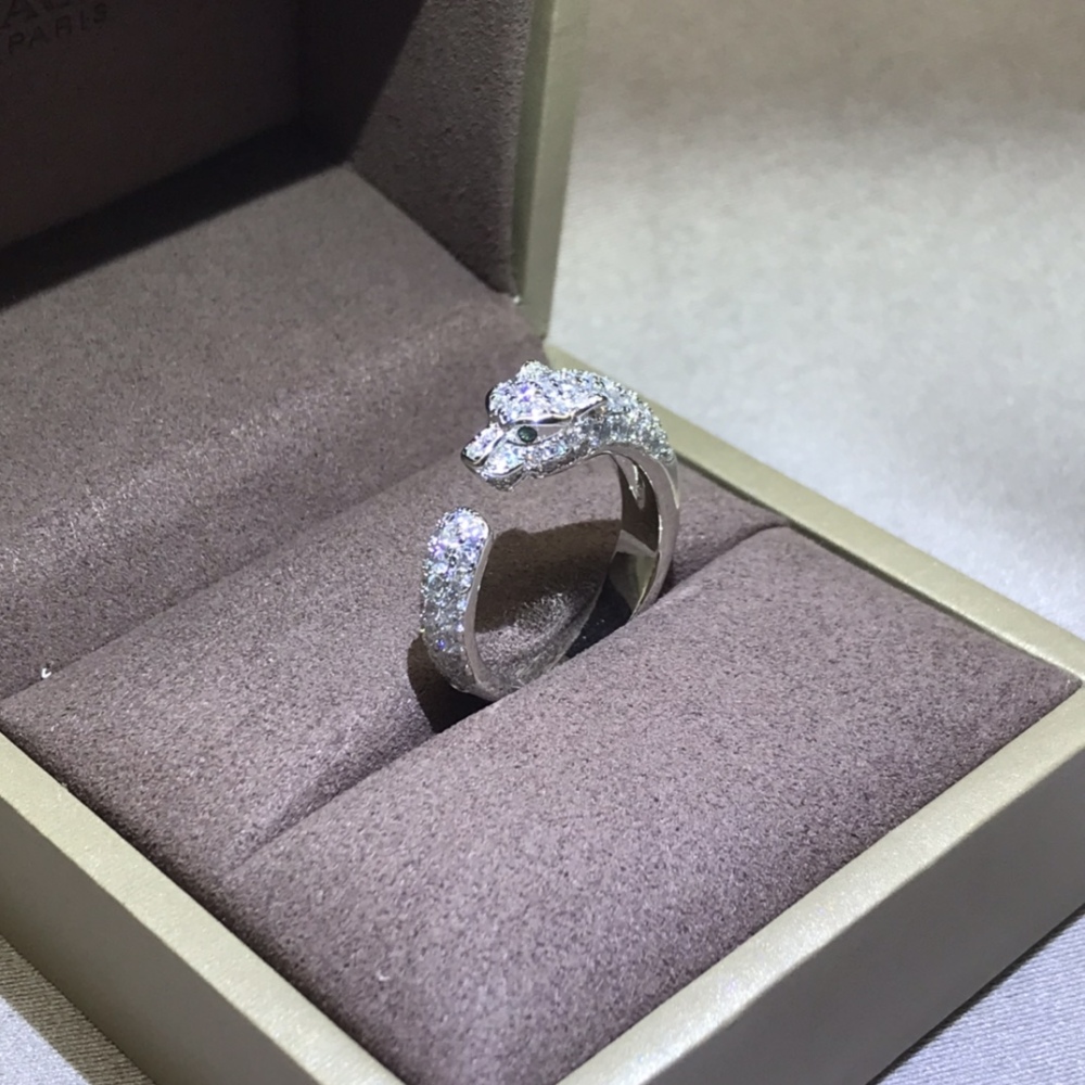 Cartier full diamond ring