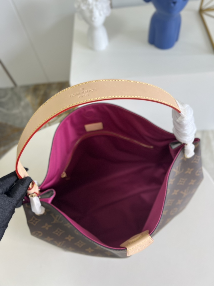 Louis Vuitton monogram Delightful Canvas GRACEFUL MM mirror Boutique