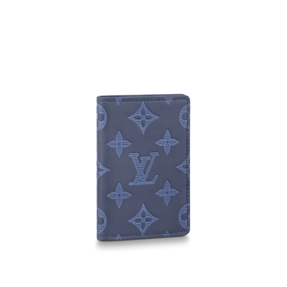 Louis Vuitton wallet mirror boutique, short money passport holder