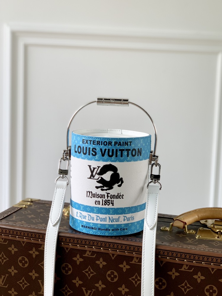 Louis Vuitton Paint Can Mirror boutique