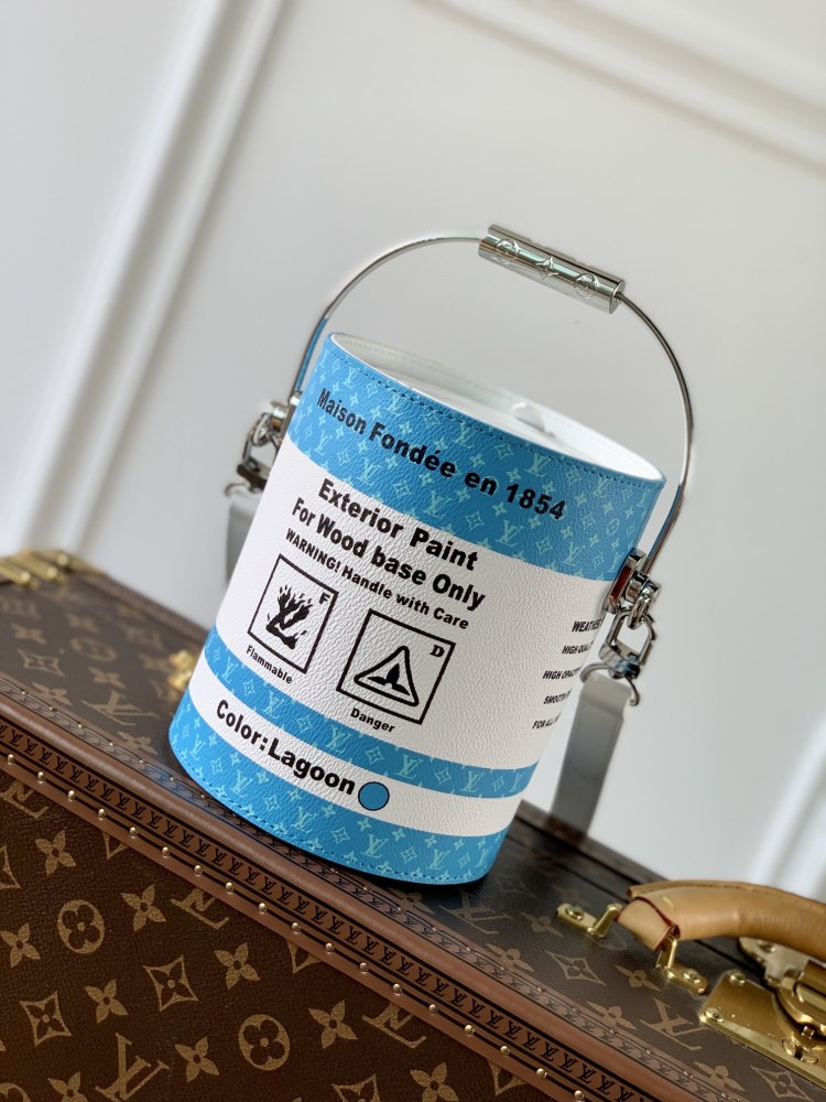 Louis Vuitton Paint Can Mirror boutique