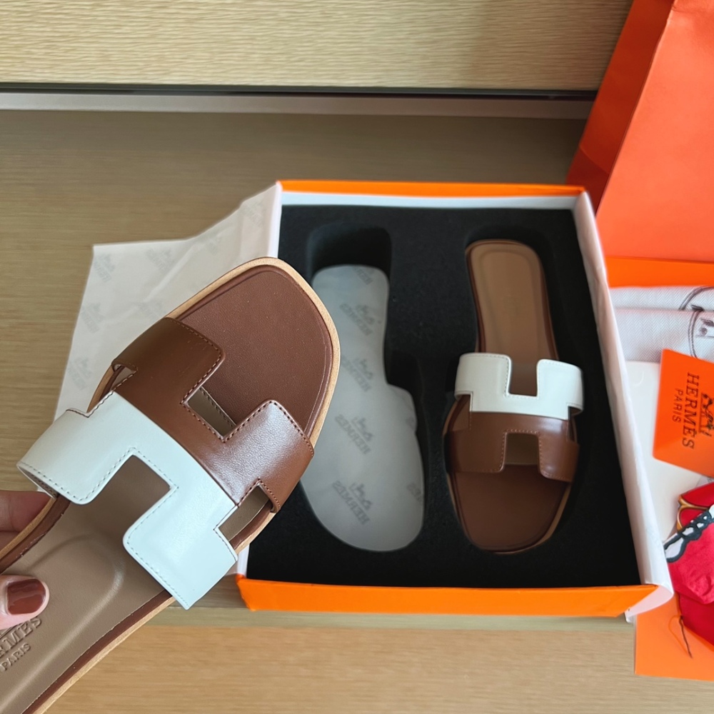 Hermes Slippers