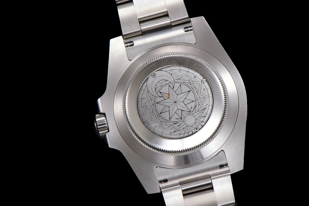 Rolex engraved watch