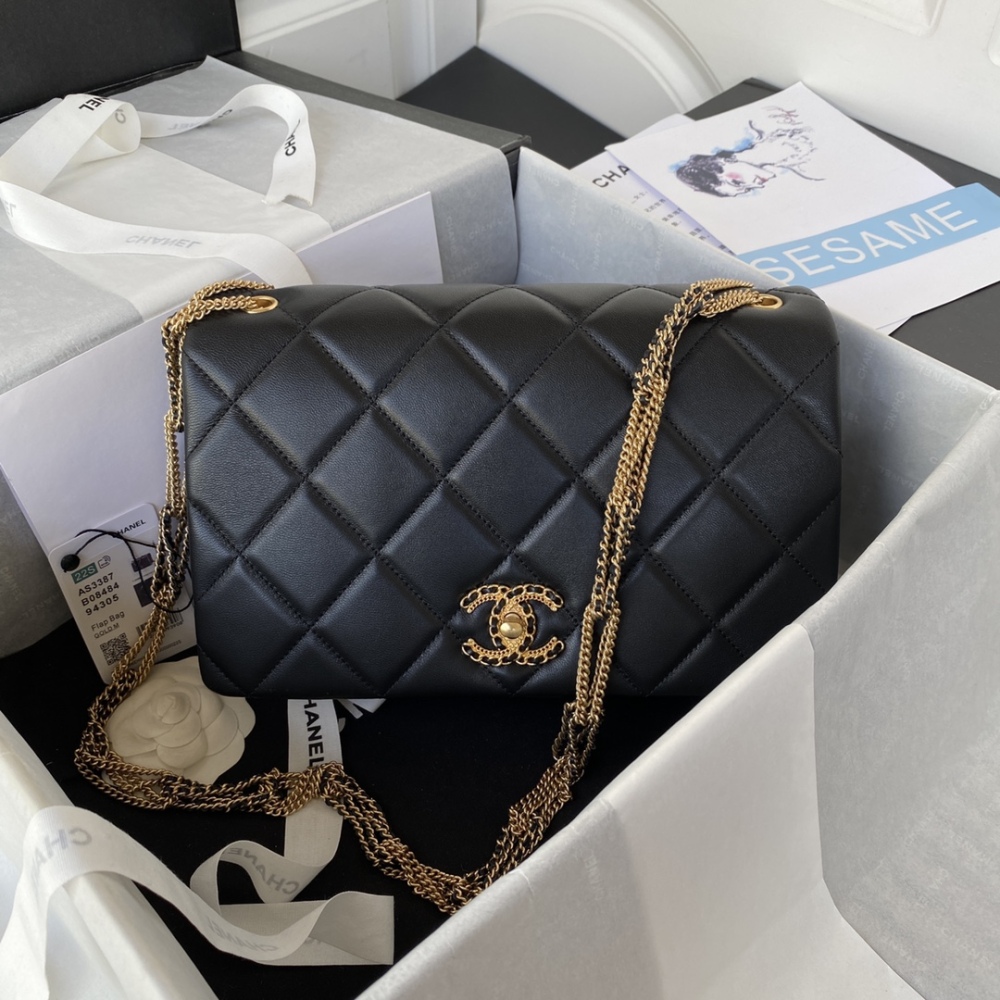 Chanel 22A AS3387 flap bag Mirror Boutique